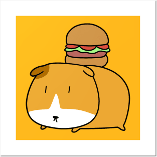 Hamburger Guinea Pig Posters and Art